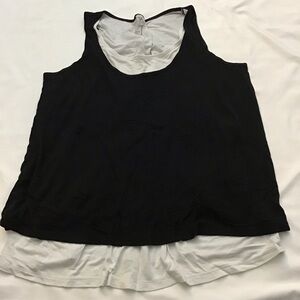 GAP Maternity Black Nursing Layered Tank